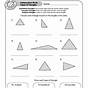 Worksheet On Types Of Triangles
