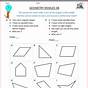Fith Grade Geometery Worksheet