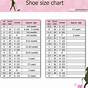 Shoe Us Size Chart