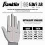 Franklin Batting Gloves Size Chart