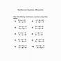Simultaneous Equations Worksheets And Answers