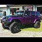 Purple And Black Jeep