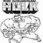 Hulk Coloring Pages Printable Free