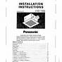 Panasonic Fv-04ve1 Manual