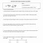 Electric Force Worksheet 7th Grade