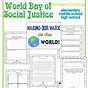 Social Justice Worksheets