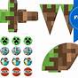 Printable Minecraft Party Decorations
