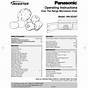 Panasonic Nn Sd978 Microwave Owner's Manual