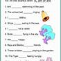 First Grade Grammar Worksheet