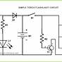 Rechargeable Torch Light Circuit Diagram