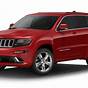 Red Jeep Grand Cherokee Limited