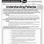 Fallacies Worksheet With Answers