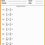Subtracting Fractions With Different Denominators Worksheets