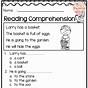 Free Printable Reading Worksheets For Kindergarten