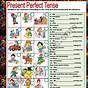 Worksheets For Present Perfect Tense