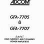 Adcom Gfa 555 User Manual