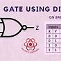 Nor Gate Circuit Diagram Using Diode