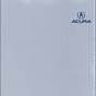 Acura Mdx User Manual