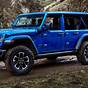 Hydro Blue Jeep Wrangler 4xe