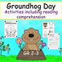 Groundhog Day Comprehension Worksheet
