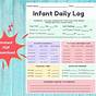 Free Printable Baby Daily Log