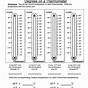 Reading Thermometers Worksheet Year 4