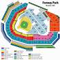 Fenway Grandstand Seating Chart