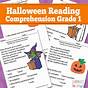 Halloween Reading Comprehension Worksheet