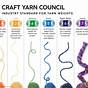 Yarn Size Chart Crochet