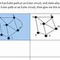 Euler Circuit And Path Worksheet Answers