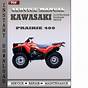 Kawasaki Prairie 300 Service Manual Pdf