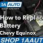 Chevy Equinox Service Battery Charging System