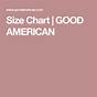 Good American Size Chart