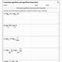 Evaluating Logarithmic Expressions Worksheet