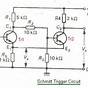 Schmitt Trigger Circuit Diagram Using Transistor