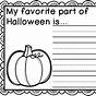 Halloween Writing Prompts 2nd Grade