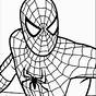 Spiderman Valentine Coloring Pages
