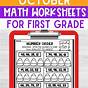 First Grade Math Packet