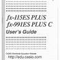 Casio Calculator Fx 115es Plus Manual