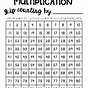 Skip Counting Multiplication Worksheet