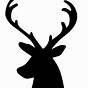 Deer Head Silhouette Clipart