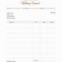 Free Photography Invoice Template Word