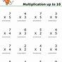 Free Math Worksheets Multiplication