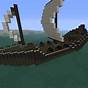 Small Minecraft Ship