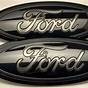 Black Ford F150 Emblem