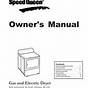 Speed Queen Commercial Dryer Programming Manual
