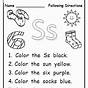 Follow Direction Worksheets