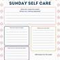 Free Printable Self Care Worksheets