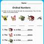 Worksheets About Ordinal Numbers