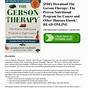 Gerson Therapy Diet Pdf